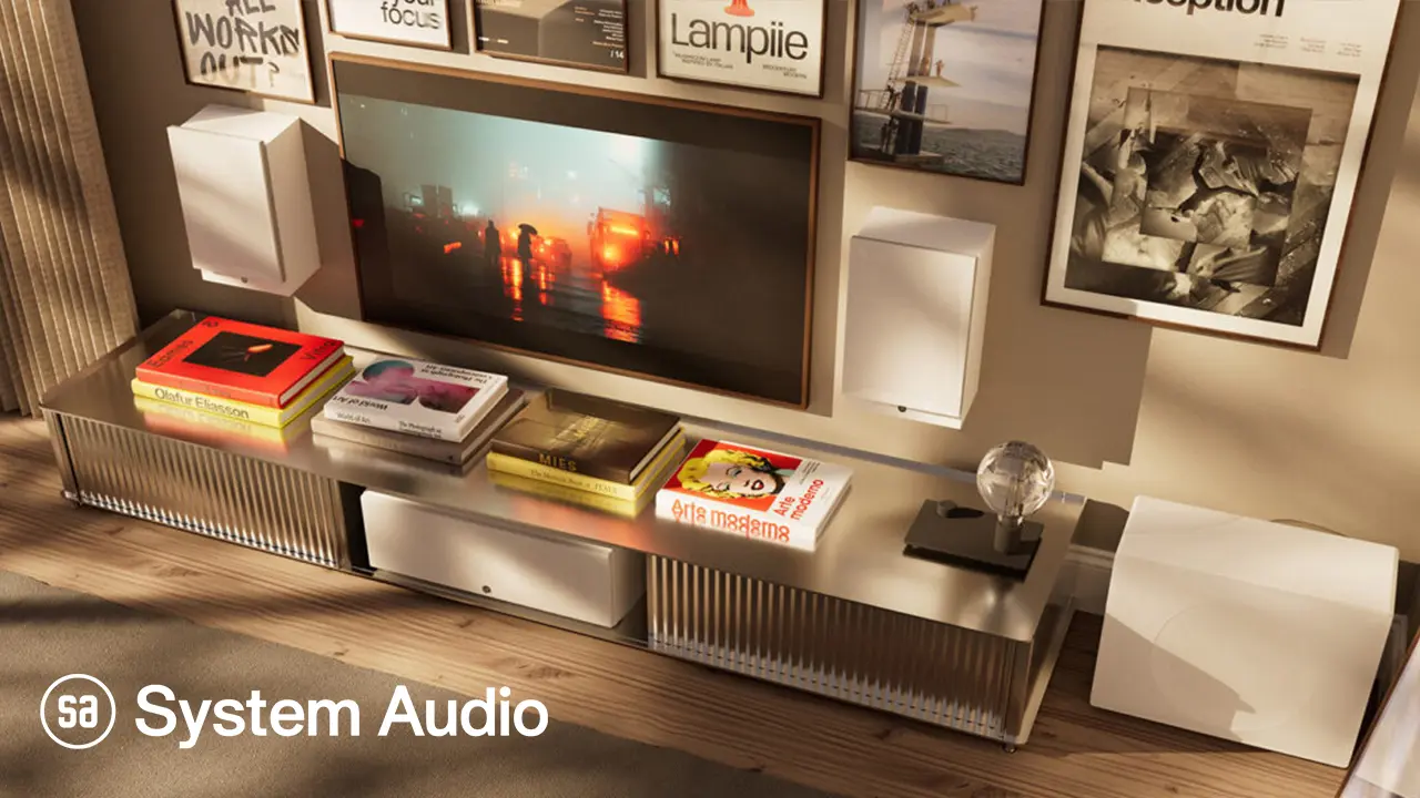 System Audio Silverback DS Musikksystem dom er enkelt. Trådløst